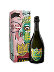 Dom Pérignon : Vintage Jean-Michel Basquiat Édition Spéciale Design Jaune 2015*