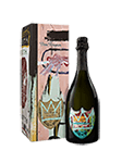 Dom Pérignon : Vintage Jean-Michel Basquiat Édition Spéciale Design Bleu 2015*