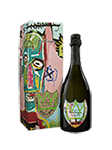 Dom Pérignon : Vintage Jean-Michel Basquiat Édition Spéciale Design Vert 2015*