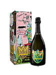 Dom Pérignon : Vintage Jean-Michel Basquiat Special Edition - Tribute to Jean-Michel Basquiat* - Collection - Yellow Design 2015