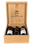 Caisse Luxe Chene Mouton Rothschild 2000-2009-2010