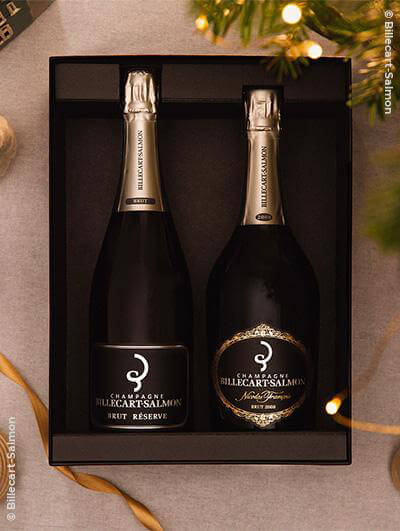 Billecart-Salmon : Coffret Exception 2 Brut Réserve et Nicolas François 2008