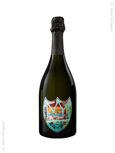 Dom Pérignon : Vintage Jean-Michel Basquiat Édition Spéciale Design Bleu 2015*