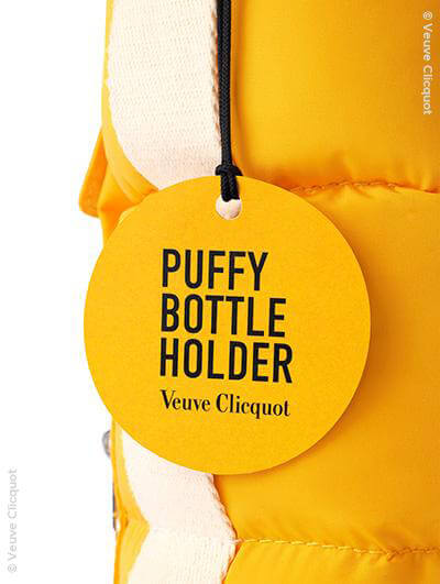 Veuve Clicquot : Brut Carte Jaune Puffy Bottle Holder