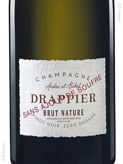 Champagne Drappier : Nature Soufre - Millesima.fr