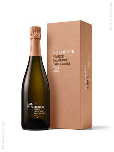 Louis Roederer : Brut Nature Rosé Édition Limitée by Philippe Starck 2018