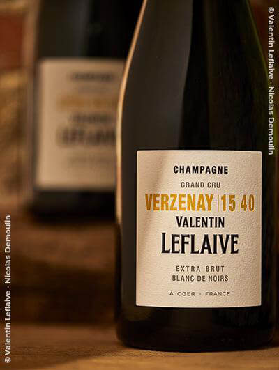 Valentin Leflaive : Extra Brut Blanc de Noirs Verzenay 15 40