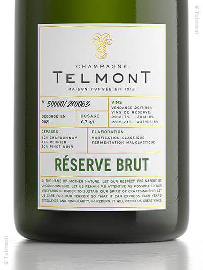 Telmont : Réserve Brut