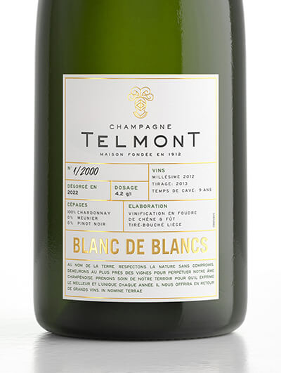 Telmont : Blanc de Blancs Extra Brut 2012