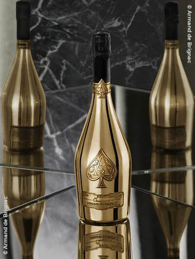 5 Ace Of Spades Brut Champagne 1.5L MAGNUM Gold Bottle (just 5 bottle GOLD)