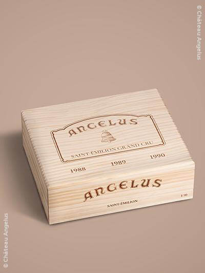 Château Angelus : Caisse Les Intemporels II 1988-1989-1990