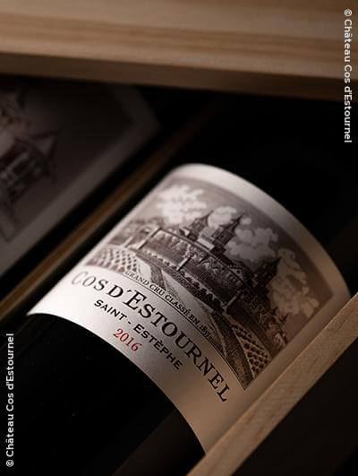 Château Cos d'Estournel : 3 Bottles 10th Anniversary Limited Edition Case 2016