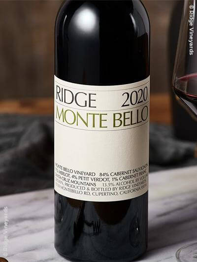 Ridge Vineyards : Monte Bello 2020