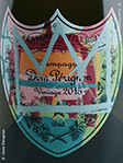 Dom Pérignon : Vintage Jean-Michel Basquiat Édition Spéciale Design Bleu 2015*