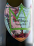 Dom Pérignon : Vintage Jean-Michel Basquiat Édition Spéciale Design Vert 2015*