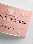 Louis Roederer : Rosé Vintage 2017