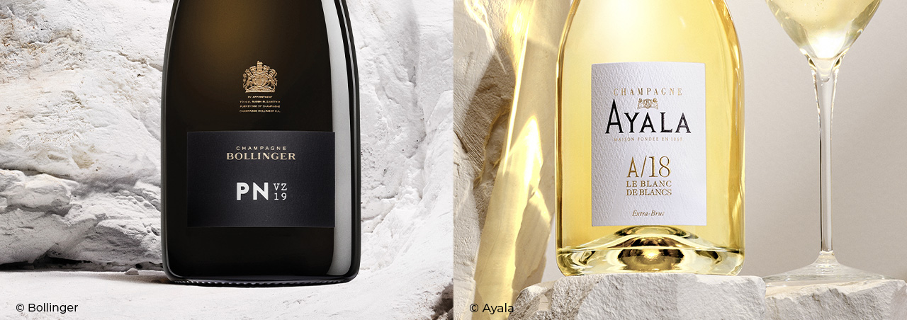 Bollinger & Ayala: Zwei Champagnerhäuser präsentieren ihre neuesten Kreationen