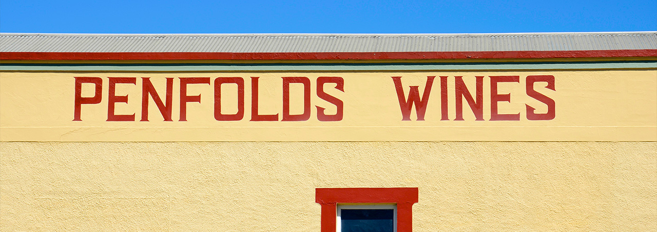 Aussenaufnahme des Penfolds Winery Besuchszentrums in Barossa, South Australia