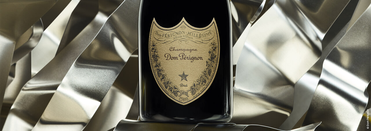 Dom Pérignon-Flasche