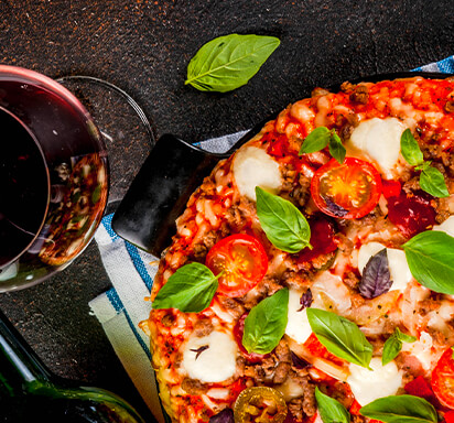 Wine with Pizza