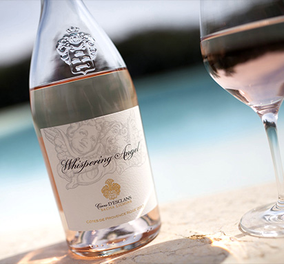 Rosé-Ikone Whispering Angel von Château d'Esclans