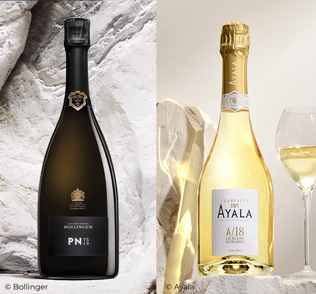 Bollinger & Ayala: Zwei Champagnerhäuser präsentieren ihre neuesten Kreationen