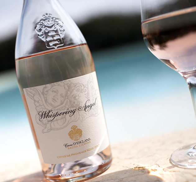 Rosé-Ikone Whispering Angel von Château d'Esclans