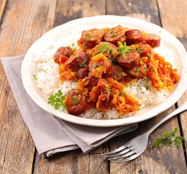 rougail-saucisse