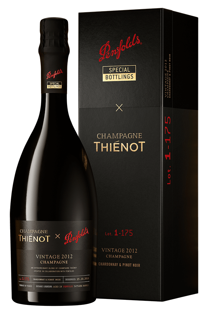 Image of Penfolds : Thiénot x Penfolds Chardonnay Pinot Noir Cuvée 2012