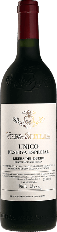 Vega Sicilia : Unico Reserva Especial Venta 2020