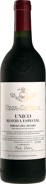 Vega Sicilia : Unico Reserva Especial Venta 2021