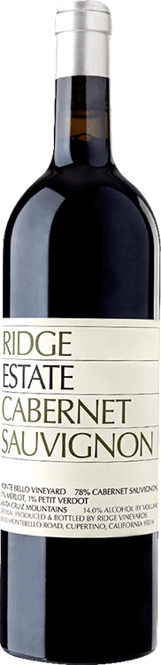 Image of Ridge Vineyards : Estate Cabernet Sauvignon 2018