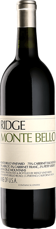 Ridge Vineyards : Monte Bello 2016