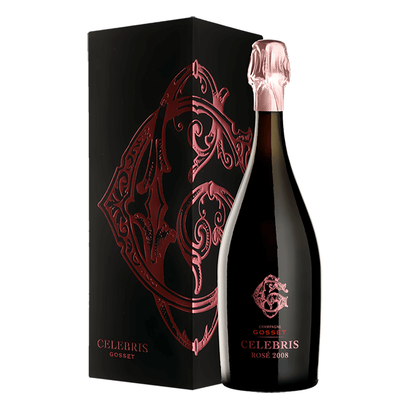 Gosset : Celebris Rosé Extra Brut 2008 Gosset Millesima DE