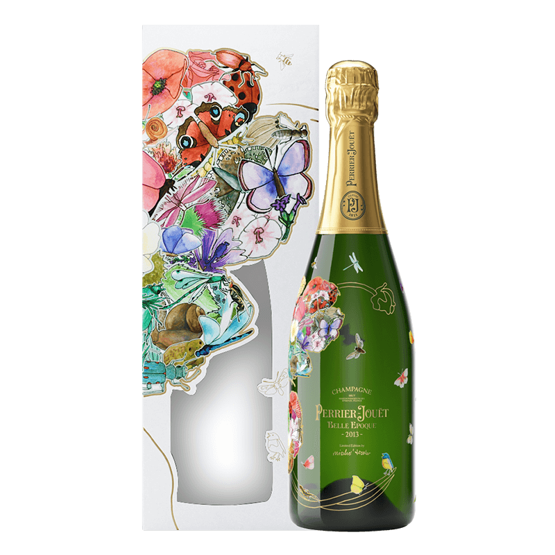 Perrier-Jouët : Belle Epoque Édition 120 ans Sérigraphiée Mischer%27Traxler 2013 Perrier-Jouët Millesima DE