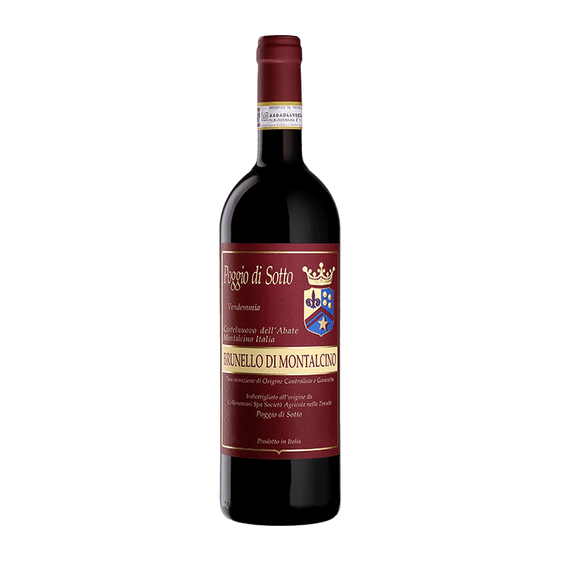 Poggio di Sotto : Brunello di Montalcino 2018 Poggio di Sotto Millesima DE