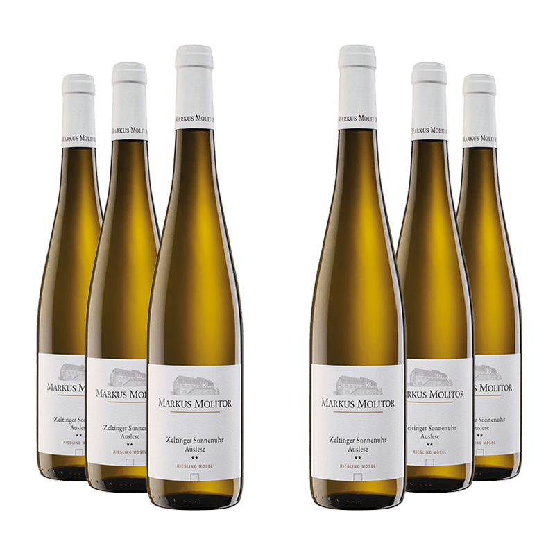 Markus Molitor : WC Riesling Zeltinger Sonnenuhr Auslese** Sec 2021 - Weiss Markus Molitor Millesima DE