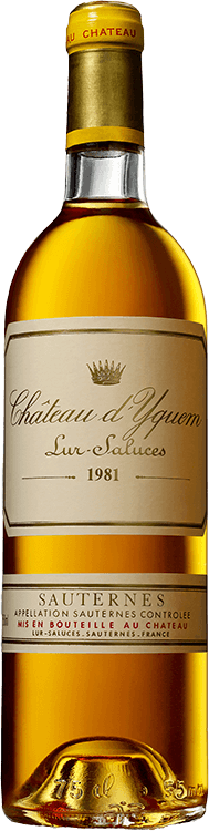 Buy Chateau d'Yquem 1981 wine online | Millesima