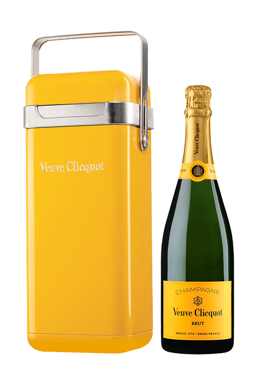 口コミ・レビューで人気商品を探そう Buy Millesima.com - Cooler Jaune Carte Brut : Clicquot Veuve ワイン