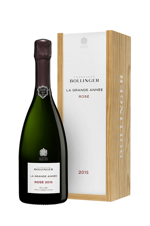 Buy Bollinger : La Grande Année Rosé 2015 - Millesima.com