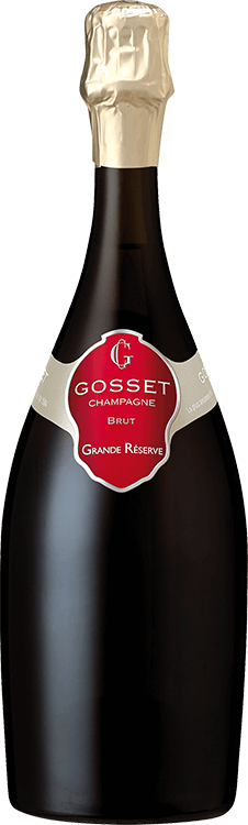 Coffret Champagne Grand Rosé Gosset 75cl + 2 flûtes + 1 bouchon à champagne