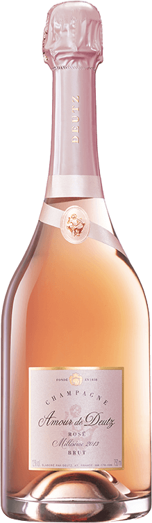 Deutz : Amour de Deutz 2013 Rosé Champagne - Millesima.com