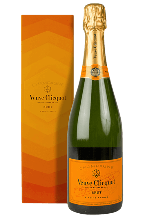 Buy Veuve Clicquot : Brut Yellow Label Radiating Retro Gift Box Champagne  online