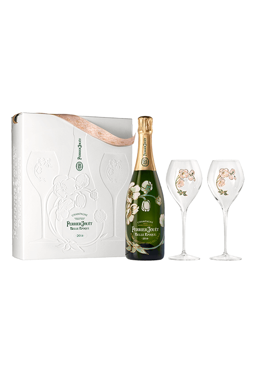 Champagne Laurent-Perrier La Cuvée 75cl + 2 Flûtes en coffret