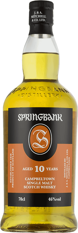 SPRINGBANK 10 YEARS シングルモルトウイスキー Springbank : 10 Year Old - Millesima.sg