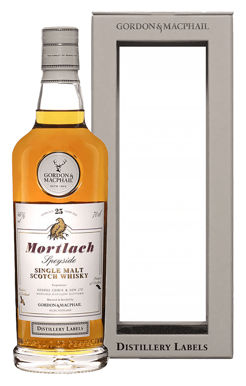 Mortlach : 25 Year Old Gordon & MacPhail Distillery Labels