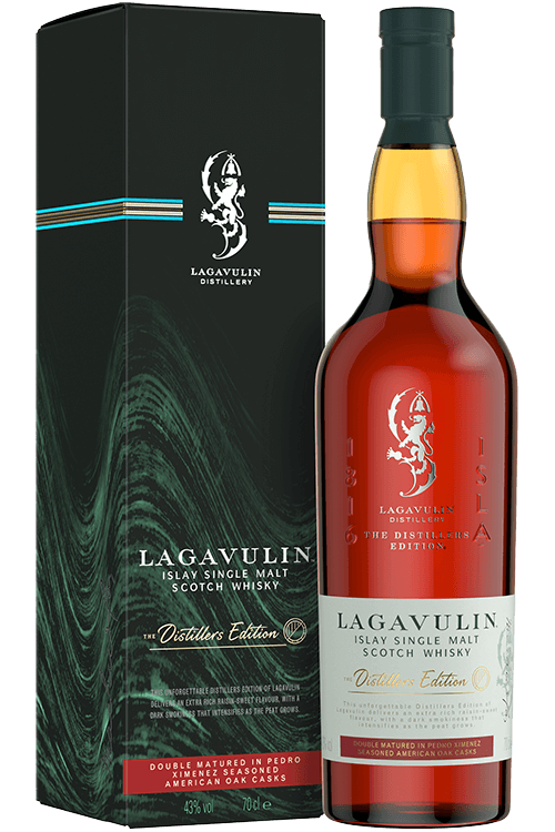 Whisky Lagavulin Distillers Edition - MHD Spiritueux Haut de Gamme
