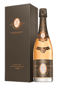 Louis Roederer : Cristal Vinotheque Rose 1999 Louis Roederer : Cristal Vinotheque Rose 1999
