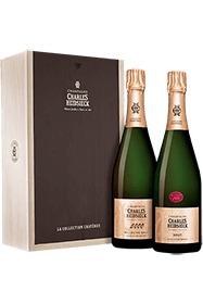 Charles Heidsieck : Duo "Mis En Caves" x "Millésimé" Brut Collection Crayères