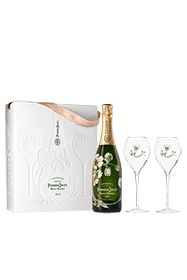 Perrier-Jouët : Belle Epoque GreenBox + 2 Champagner flöten 2013
